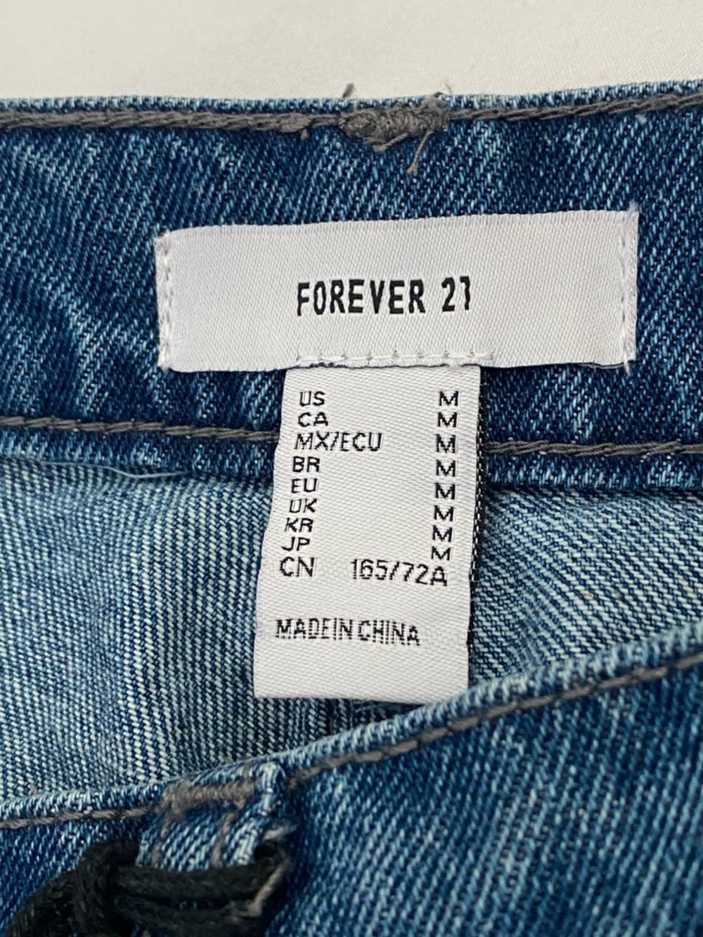 Long Denim Skirt by Forever 21., in Classic Blue. Size Medium. NWT - Picture 3 of 12